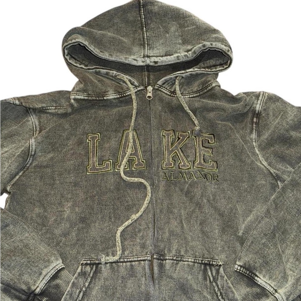 Gray LAKE Hoodie